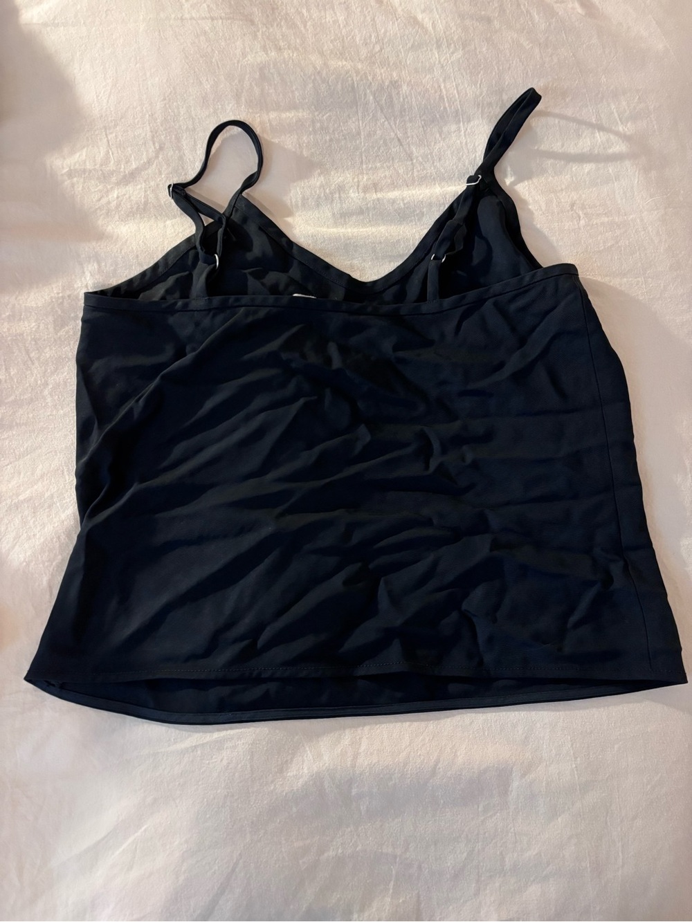 Everlane Black V-Neck Spaghetti Strap Camisole